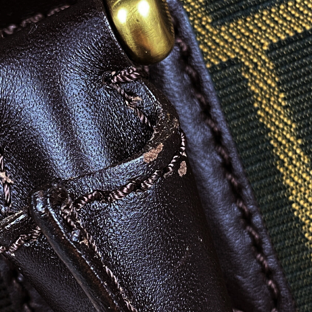 Fendi Zucca Pattern All Over Handbag Canvas Brown… - image 4